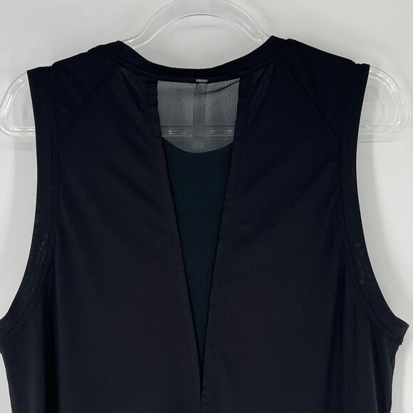 FABLETICS Tank Top Women's Medium Black Sleeveless Jersey Stretch Athleisure - Picture 10 of 10